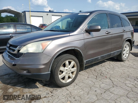 2011 Honda CR-V EX-L with VIN 5J6RE3H72BL039762, listed as a Copart auction lot 60505805 with 109,926 mi miles and Clean title. Bid and sale history available at DreamBid. Image 1.