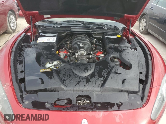 2014 Maserati GranTurismo Sport with VIN ZAM45MMA4E0075607, listed as a Copart auction lot 74119454 with Not provided miles and Non repairable. Bid and sale history available at DreamBid. Image 11.