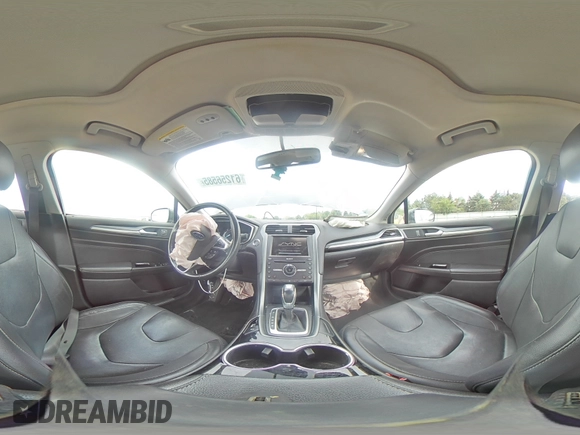 2016 Ford Fusion Titanium with VIN 3FA6P0K96GR317413, listed as a Copart auction lot 61256585 with 91,915 mi miles and Salvage title. Bid and sale history available at DreamBid. Image 15.
