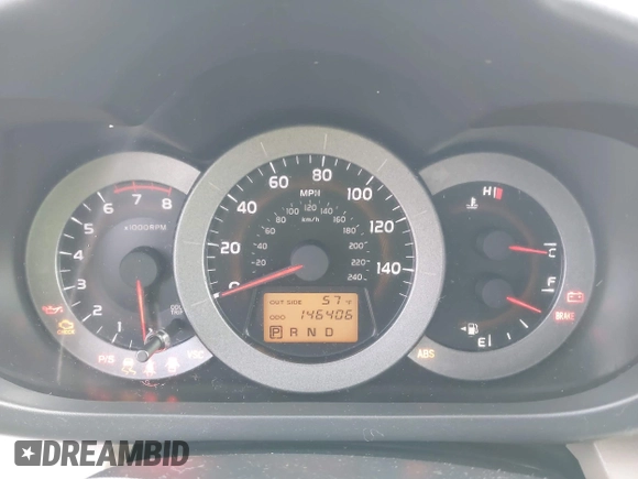 2008 Toyota RAV4 Ltd with VIN JTMZK31V185020222, listed as a IAAI auction lot 41905316 with 146,406 mi miles. Bid and sale history available at carsss.com. Image 7.