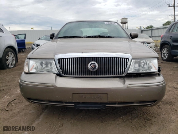 2003 Mercury Grand Marquis GS Convenience with VIN 2MEFM74WX3X680113, listed as a Copart auction lot 65446864 with 167,918 mi miles and Salvage Title. Bid and sale history available at carsss.com. Image 5.