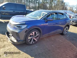 2021 Volkswagen ID.4 Pro S z VIN WVGKMPE29MP063834, wystawiony jako Copart lot #42232955 z przebiegiem 114 878 mil mil oraz Szkody całkowita. Historia ofert i sprzedaży dostępna na DreamBid. Obrazek 1.