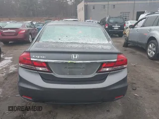 2013 Honda Civic LX with VIN 19XFB2F58DE282839, listed as a IAAI auction lot 41697629 with 123,766 mi miles and . Bid and sale history available at DreamBid. Image 17.