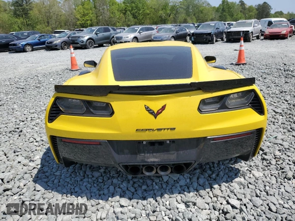 2018 Chevrolet Corvette Z06 2LZ z VIN 1G1YS2D60J5601199, wystawiony jako Copart lot #52807065 z przebiegiem 29 702 mil mil oraz Szkoda całkowita • Salvage title. Historia ofert i sprzedaży dostępna na DreamBid. Obrazek 6.
