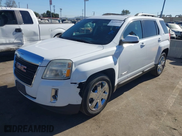 2011 GMC Terrain SLT-1 with VIN 2CTFLUE51B6458643, listed as a IAAI auction lot 41408988 with 160,087 mi miles and . Bid and sale history available at carsss.com. Image 2.