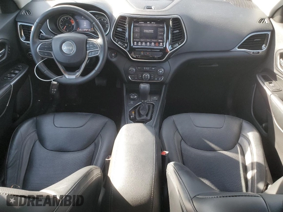 2019 Jeep Cherokee Limited with VIN 1C4PJMDX4KD356442, listed as a Copart auction lot 53324425 with 44,370 mi miles and Salvage Title. Bid and sale history available at carsss.com. Image 8.