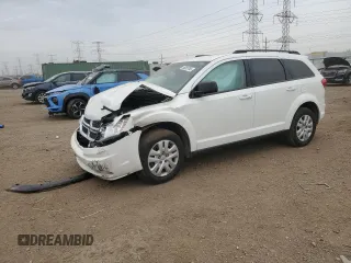 2018 Dodge Journey SE with VIN 3C4PDDAG0JT184690, listed as a Copart auction lot 55059765 with Not provided miles and Salvage title. Bid and sale history available at DreamBid. Image 1.