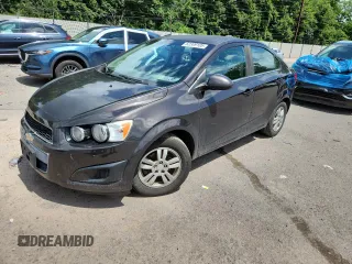 2015 Chevrolet Sonic LT with VIN 1G1JC5SH9F4125052, listed as a Copart auction lot 62309105 with 166,563 mi miles and Salvage title. Bid and sale history available at DreamBid. Image 1.