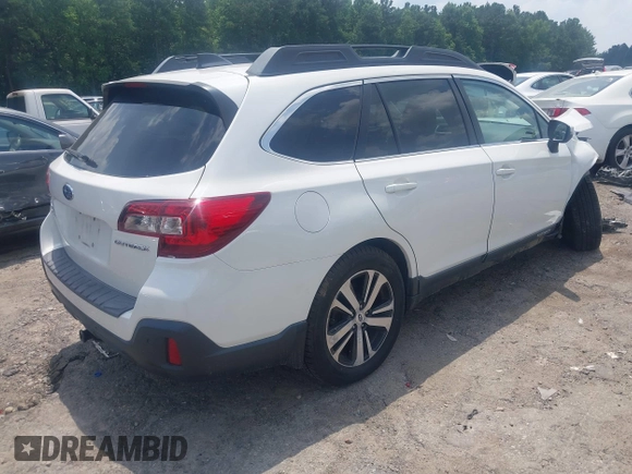 2018 Subaru Outback Limited with VIN 4S4BSANC0J3349344, listed as a IAAI auction lot 42552029 with 85,493 mi miles and . Bid and sale history available at DreamBid. Image 4.
