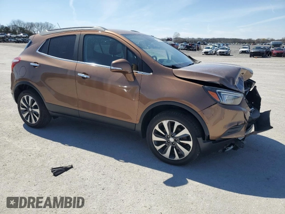 2017 Buick Encore Preferred with VIN KL4CJESB5HB007140, listed as a Copart auction lot 49235555 with 71,210 mi miles and Salvage title. Bid and sale history available at DreamBid. Image 4.