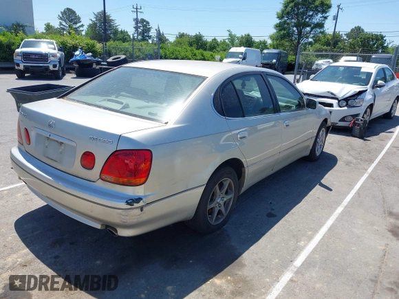 2001 Lexus GS 300 with VIN JT8BD69S410116516, listed as a IAAI auction lot 42143998 with 267,706 mi miles and . Bid and sale history available at DreamBid. Image 4.