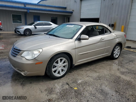 2008 Chrysler Sebring Touring with VIN 1C3LC55R68N124950, listed as a Copart auction lot 76891804 with 114,871 mi miles and Salvage Title. Bid and sale history available at carsss.com. Image 1.
