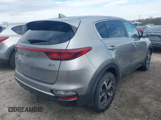 2021 Kia Sportage LX with VIN KNDPM3AC8M7938693, listed as a IAAI auction lot 41731649 with 91,994 mi miles. Bid and sale history available at carsss.com. Image 4.