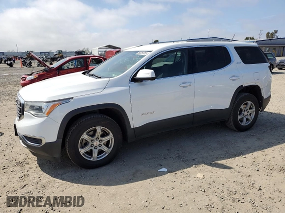 2017 GMC Acadia SLE with VIN 1GKKNKLA6HZ254155, listed as a Copart auction lot 50251955 with 99,837 mi miles and Salvage Title. Bid and sale history available at DreamBid. Image 1.