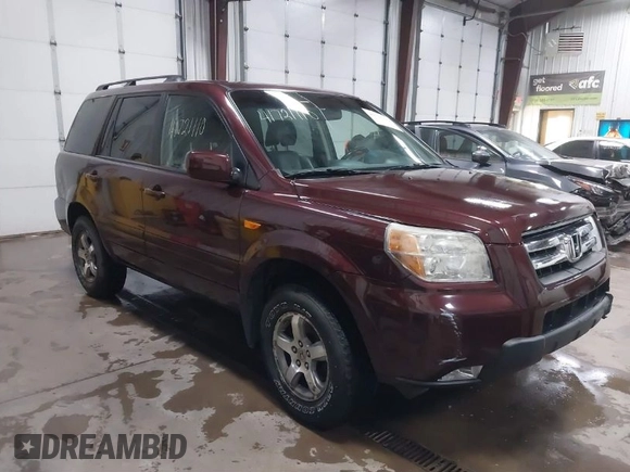 2007 Honda Pilot EX-L with VIN 5FNYF18537B017779, listed as a IAAI auction lot 41721110 with 98,724 mi miles. Bid and sale history available at carsss.com. Image 1.