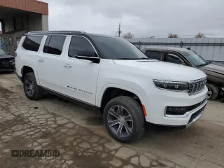 2024 Jeep Grand Wagoneer с VIN 1C4SJSEP4RS109943, выставлен на аукционе Copart как лот 53230095 с пробегом 27 251 миль миль и Списание • Salvage title. История ставок и продаж доступна на DreamBid. Изображение 4.