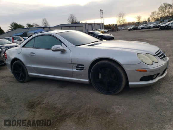 2003 Mercedes-Benz SL 500 z VIN WDBSK75F03F045545, wystawiony jako Copart lot #49281175 z przebiegiem 114 477 mil mil oraz Szkoda całkowita • Salvage title. Historia ofert i sprzedaży dostępna na DreamBid. Obrazek 4.