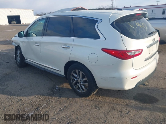 2015 Infiniti QX60 with VIN 5N1AL0MM2FC517425, listed as a IAAI auction lot 41361197 with 145,182 mi miles. Bid and sale history available at carsss.com. Image 3.