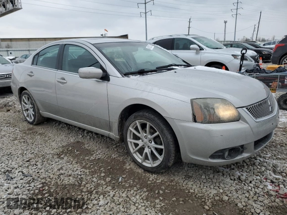 2011 Mitsubishi Galant ES with VIN 4A32B3FFXBE006097, listed as a Copart auction lot 46103215 with 149,494 mi miles and Salvage Title. Bid and sale history available at carsss.com. Image 4.