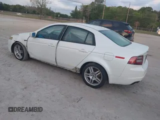 2008 Acura TL with VIN 19UUA66218A018427, listed as a IAAI auction lot 42016962 with 240,865 mi miles. Bid and sale history available at carsss.com. Image 3.