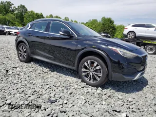 2018 Infiniti QX30 Luxury with VIN SJKCH5CR5JA056439, listed as a Copart auction lot 56048085 with 121,060 mi miles and Salvage title. Bid and sale history available at DreamBid. Image 4.