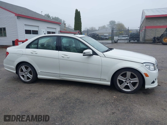 2010 Mercedes-Benz C 300 Sport with VIN WDDGF8BB0AR093227, listed as a IAAI auction lot 42206631 with 178,019 mi miles and . Bid and sale history available at carsss.com. Image 14.