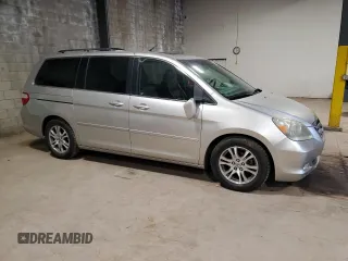 2007 Honda Odyssey Touring z VIN 5FNRL38887B102328, wystawiony jako Copart lot #52113595 z przebiegiem 105 394 mil mil oraz Szkoda całkowita • Salvage title. Historia ofert i sprzedaży dostępna na DreamBid. Obrazek 4.