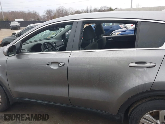 2018 Kia Sportage LX with VIN KNDPMCAC7J7393243, listed as a IAAI auction lot 41484579 with 122,022 mi miles. Bid and sale history available at carsss.com. Image 14.