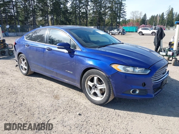 2014 Ford Fusion SE Hybrid with VIN 3FA6P0LU7ER293753, listed as a IAAI auction lot 41968592 with 173,895 mi miles and . Bid and sale history available at DreamBid. Image 1.