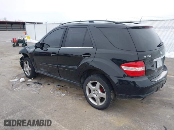 2007 Mercedes-Benz M 350 with VIN 4JGBB86E27A206926, listed as a IAAI auction lot 41398635 with 197,884 mi miles and . Bid and sale history available at DreamBid. Image 3.