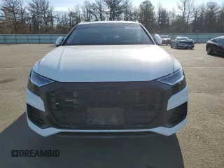 2023 Audi Q8 Premium with VIN WA1AVBF12PD044905, listed as a Copart auction lot 53206695 with 30,014 mi miles and Salvage title. Bid and sale history available at DreamBid. Image 5.