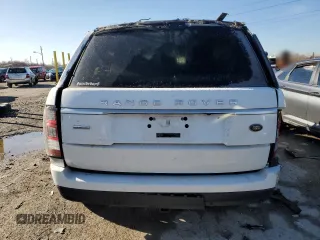 2014 Land Rover Range Rover Supercharged z VIN SALGS2EF3EA145965, wystawiony jako Copart lot #49344005 z przebiegiem Nie podano mil oraz Szkoda całkowita • Salvage title. Historia ofert i sprzedaży dostępna na DreamBid. Obrazek 6.