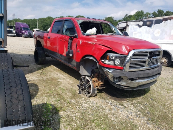 2012 Ram 2500 Big Horn with VIN 3C6UD5DL7CG306627, listed as a Copart auction lot 63443915 with Not provided miles and Salvage title. Bid and sale history available at DreamBid. Image 4.