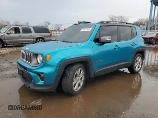 2020 Jeep Renegade Limited with VIN ZACNJAD13LPL76389, listed as a Copart auction lot 51332965 with 62,103 mi miles and Salvage title. Bid and sale history available at DreamBid. Image 1.