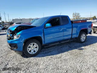 2022 Chevrolet Colorado 2WD LT with VIN 1GCHSCEN3N1104292, listed as a Copart auction lot 84904894 with 24,357 mi miles and Salvage Title. Bid and sale history available at carsss.com. Image 1.