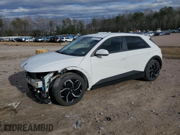 2022 Hyundai Ioniq 5 SEL with VIN KM8KNDAF4NU083223, listed as a Copart auction lot 47313075 with 108,134 mi miles and Salvage title. Bid and sale history available at DreamBid. Image 1.