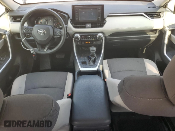 2019 Toyota RAV4 XLE with VIN JTMP1RFV7KD511381, listed as a Copart auction lot 63565625 with 95,470 mi miles and Salvage title. Bid and sale history available at DreamBid. Image 8.