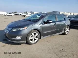 2012 Chevrolet Volt with VIN 1G1RE6E43CU124227, listed as a Copart auction lot 86771084 with 131,159 mi miles and Salvage Title. Bid and sale history available at carsss.com. Image 1.