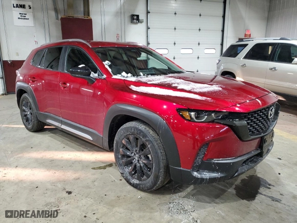 2025 Mazda CX-50 2.5 S Preferred Package with VIN 7MMVABBM2SN309280, listed as a Copart auction lot 42170275 with 390 mi miles and Salvage Title. Bid and sale history available at carsss.com. Image 4.