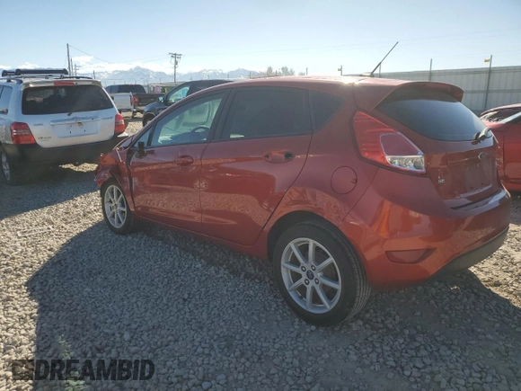 2019 Ford Fiesta SE with VIN 3FADP4EJ0KM166014, listed as a Copart auction lot 45999075 with 49,142 mi miles and Salvage Title. Bid and sale history available at DreamBid. Image 2.