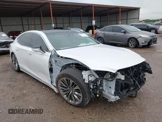 2019 Lexus LS 500 z VIN JTHB5LFF1K5008345, wystawiony jako IAAI lot #42149644 z przebiegiem 31 107 mil mil oraz . Historia ofert i sprzedaży dostępna na DreamBid. Obrazek 1.