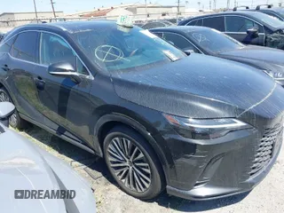 2023 Lexus RX with VIN 2T2BAMCA3PC015704, listed as a IAAI auction lot 41728927 with 23,356 mi miles. Bid and sale history available at carsss.com. Image 1.