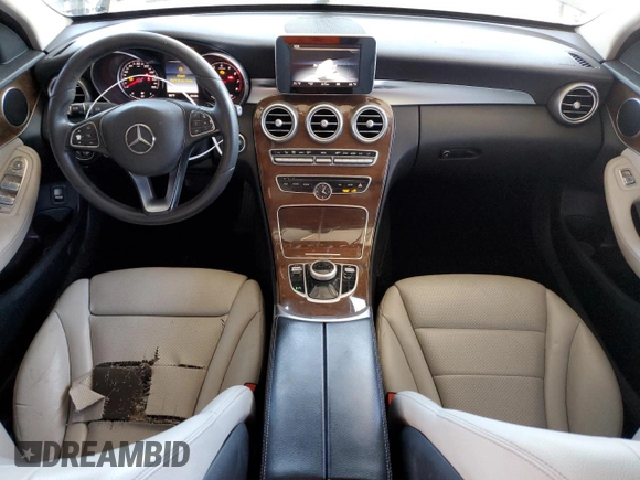 2017 Mercedes-Benz C C 300 with VIN 55SWF4JB4HU228725, listed as a Copart auction lot 49867385 with 196,709 mi miles and Clean Title. Bid and sale history available at carsss.com. Image 8.