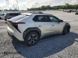 2024 Toyota bZ4X XLE with VIN JTMABACA4RA056975, listed as a Copart auction lot 58435305 with 24,205 mi miles and Salvage title. Bid and sale history available at DreamBid. Image 3.
