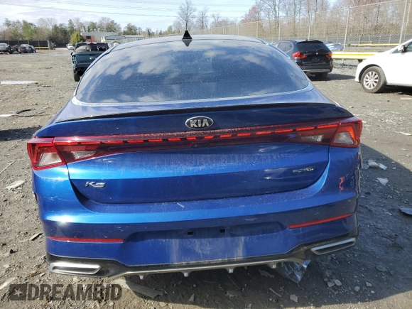 2021 Kia K5 GT-Line with VIN 5XXG64J27MG057806, listed as a Copart auction lot 49326135 with 44,642 mi miles and Salvage Title. Bid and sale history available at carsss.com. Image 6.