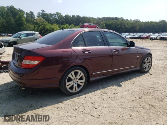 2009 Mercedes-Benz C 300 Sport с VIN WDDGF54X99F239273, выставлен на аукционе Copart как лот 59538045 с пробегом 192 654 миль миль и Списание • Salvage title. История ставок и продаж доступна на DreamBid. Изображение 3.