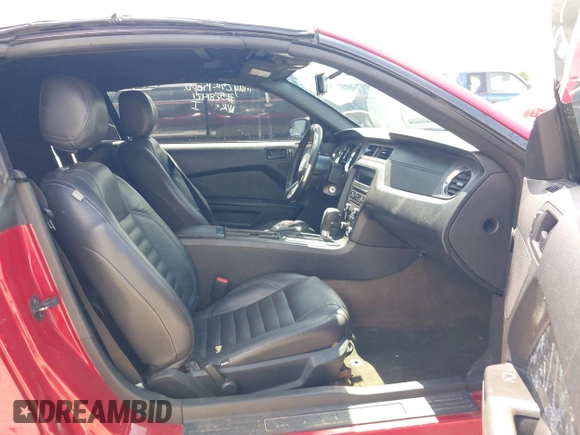 2013 Ford Mustang V6 with VIN 1ZVBP8EM6D5281421, listed as a IAAI auction lot 42387458 with 212,759 mi miles and . Bid and sale history available at DreamBid. Image 5.