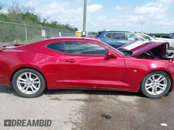 2020 Chevrolet Camaro 1LT with VIN 1G1FB1RX5L0106371, listed as a IAAI auction lot 41935290 with 77,286 mi miles and . Bid and sale history available at DreamBid. Image 13.
