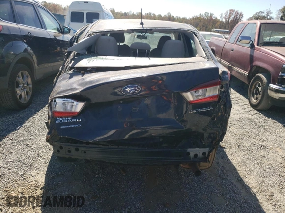 2021 Subaru Impreza with VIN 4S3GKAB63M3603691, listed as a Copart auction lot 77703954 with 42,100 mi miles and Salvage Title. Bid and sale history available at carsss.com. Image 6.
