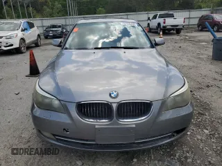 2008 BMW 5 Series 535i with VIN WBANW13598CZ78604, listed as a Copart auction lot 52450455 with 109,024 mi miles and Clean Title. Bid and sale history available at carsss.com. Image 5.